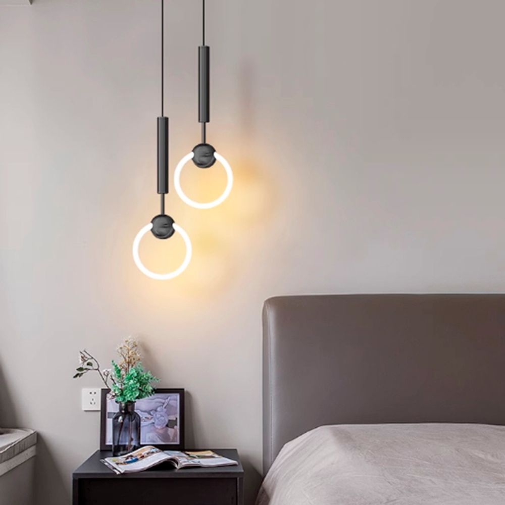 Подвесной светильник FINNUR RING D20 Brass