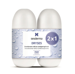 Sesderma DRYSES Deodorant Roll-On Antitranspirante MEN - Набор дезодорантов-антиперспирантов для мужчин, 2 шт по 75 мл