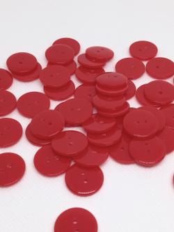 Пуговица 28L (18мм) 2 прокола, пластик, 1 шт