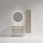 Тумба подвесная SANCOS Snob R 790х390х500, c двумя ящиками оснащенными доводчиками, Beige Soft , арт.SNR80/39CE