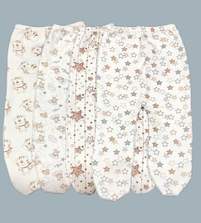 Набор ползунков (3шт), р.р. 56, цв в ассорт, интерлок (Аmoteks)