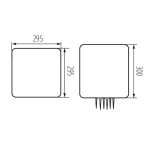 Садовый светильник UBOS 30 25W E27 IP65