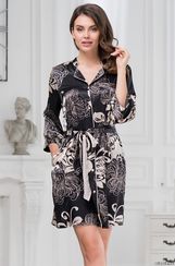 Халат рубашка на пуговицах MIA-AMORE Da Vinci 8447