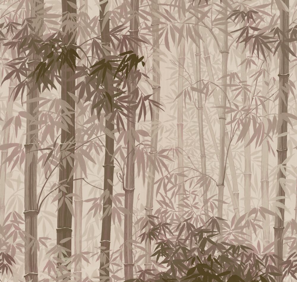 Пейзаж Бамбуковая роща панно