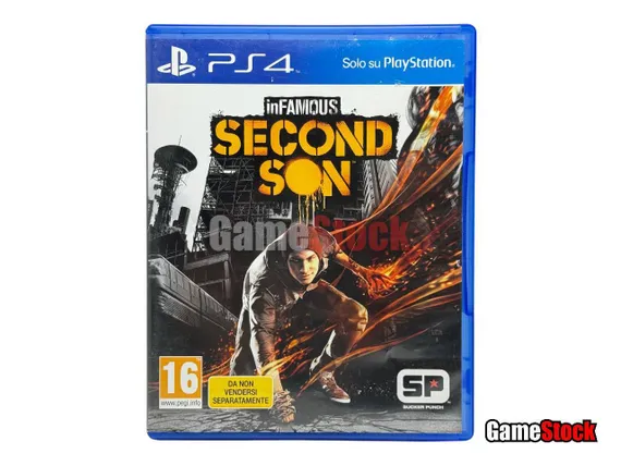 PS4 Infamous: Второй сын / Second son (Б/У Полностью на русском языке, CUSA-00004)