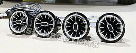 Дефлекторы с подсветкой для Mercedes-Benz G-Class W463A/W464 G500 2018+ Мерседес Гелик гелентваген