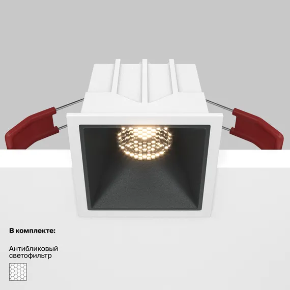 Встраиваемый светильник Альфа / Alfa LED 10 Вт 3000 К 36° Technical dl043-01-10w3k-sq-wb