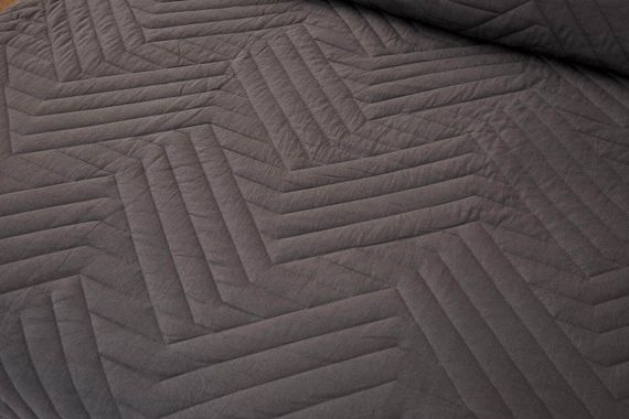 Мориц (антрацит) Покрывало 160х220