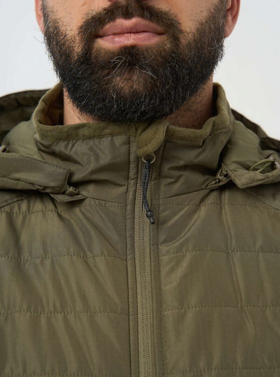 Тактическая военная демисезонная куртка Джунгли 2 с капюшоном Олива