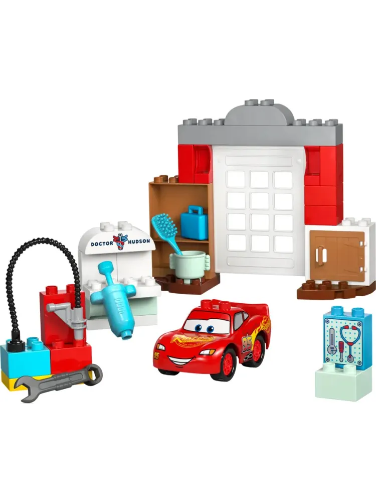 Конструктор DUPLO Тачки 10456 Маккуин в гараже Дока