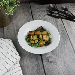 Тарелка глубокая 200 мл d 23 см h3,5 см белая фарфор   P.L. Proff Cuisine [4]