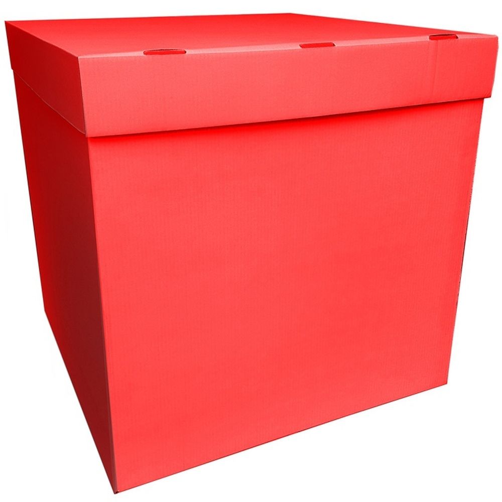 Коробка - сюрприз красная