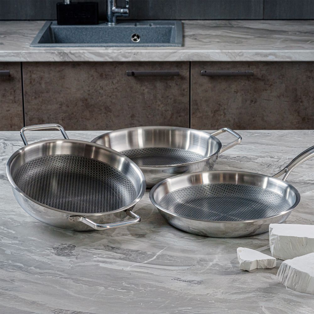 Сковорода из нержавеющей стали Gipfel Melania 0390 24 см