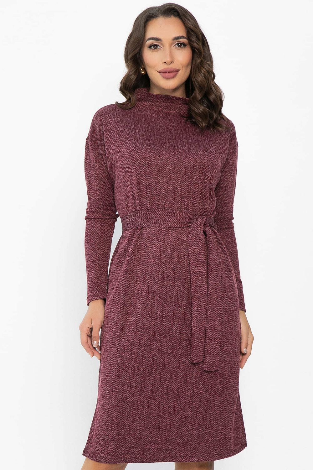 Платье В ритме мегаполиса (бордо) П14057-33М LT Collection