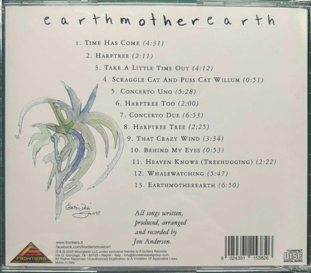 Jon Anderson / Earth Mother Earth (CD)