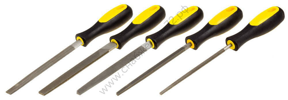 STAYER 150 мм, 5 предм., Набор напильников (1681-15-H5)