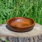 Деревянная тарелка Art of Siberia из сибирского кедра, 22 см. T41