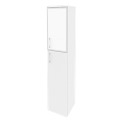 Оникс Шкаф высокий узкий правый O.SU-1.7 R (R) white  400*420*1977