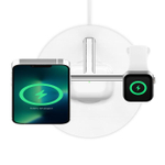 Зарядная станция MagSafe Belkin BoostCharge Pro для iPhone, Apple Watch и AirPods (WIZ017, EU) Сертификация MFi