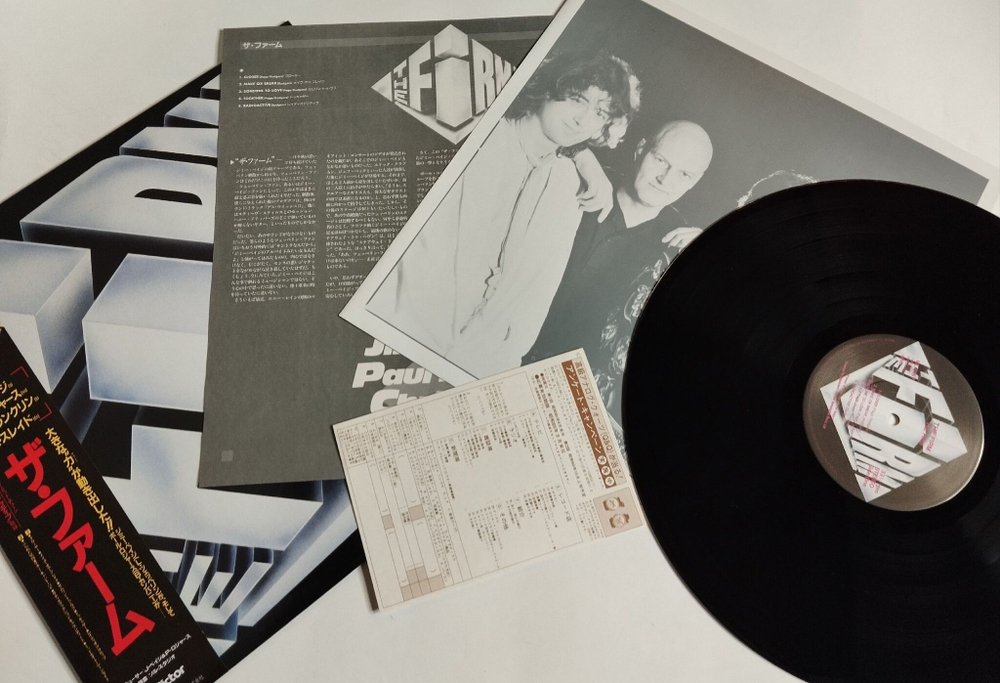 Винтажная виниловая пластинка LP The Firm (Japan 1985) (Obi)