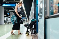 FOOFOO автокресло-коляска серый №3 — 9-0368