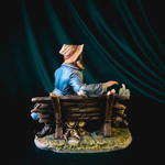 Фарфоровая мануфактура Capodimonte «Отдых на лавочке»