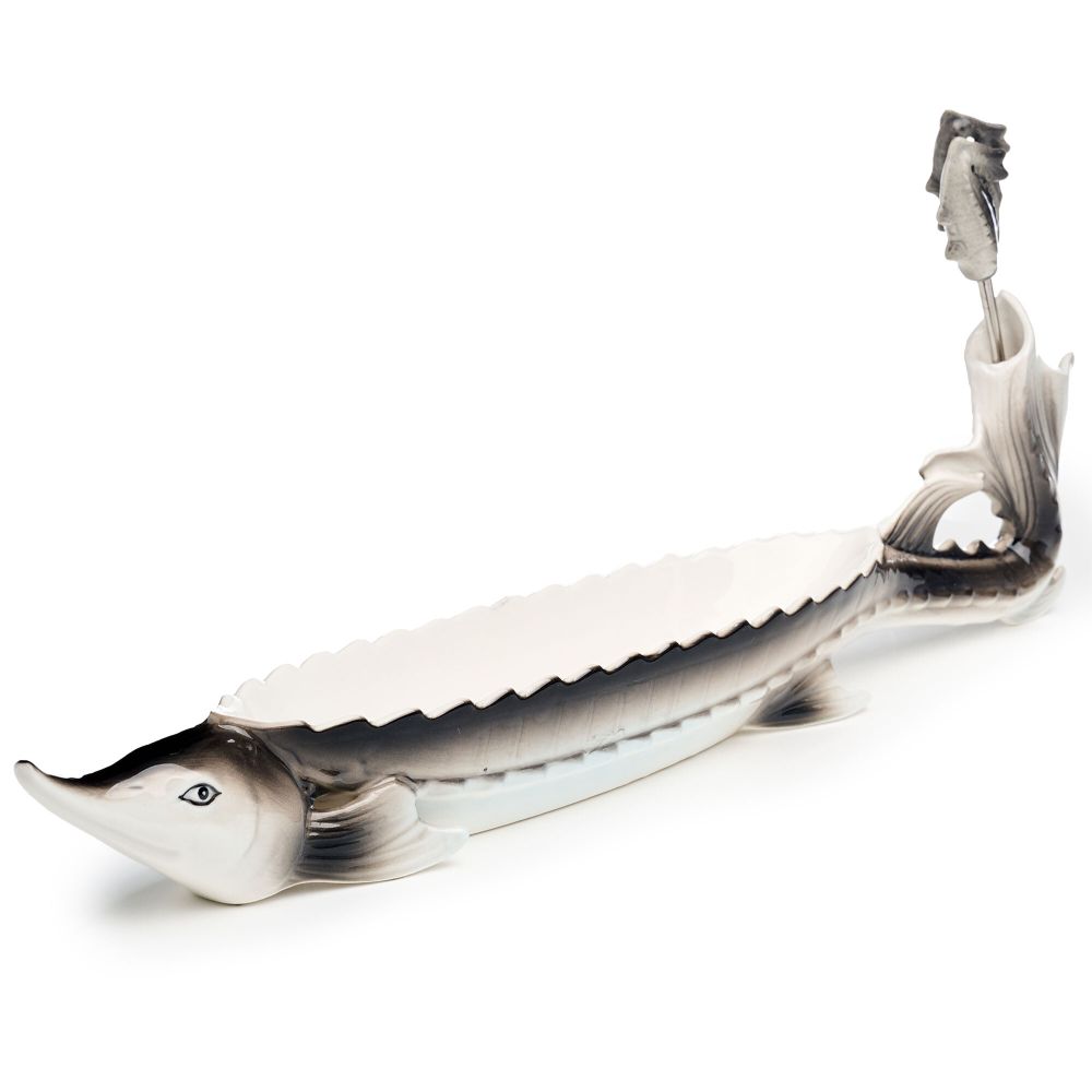 БЛЮДО LEFARD "ОСЁТР" 32*8,5*5,5 СМ, 2 ВИЛОЧКИ (КОР=26ШТ.)