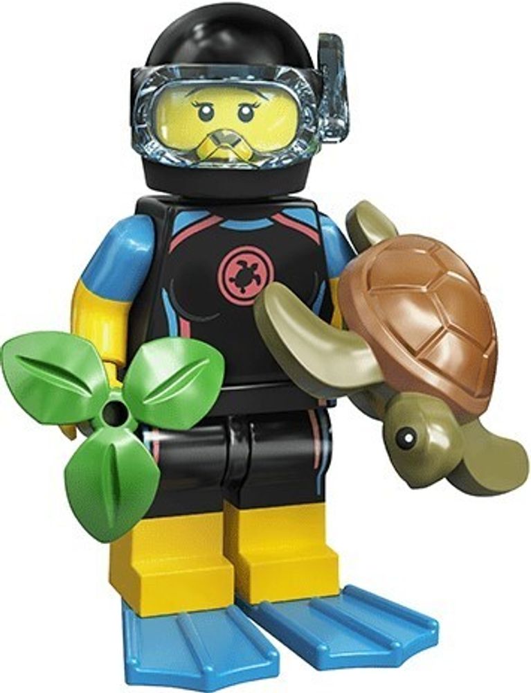 Минифигурка LEGO    71027 - 12 Морской спасатель