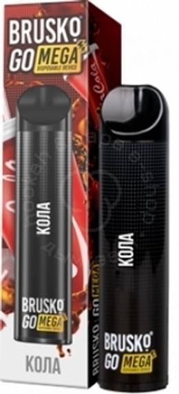 Одноразовая ЭС BRUSKO GO MEGA, до 2200 затяжек, Кола, №20