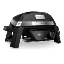 Гриль электрический Weber Pulse 1000 с тележкой, чёрный