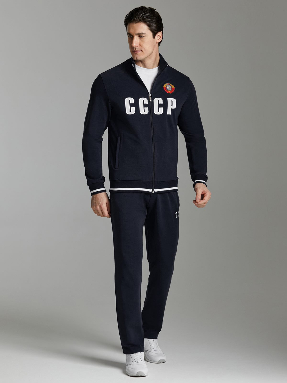 Спортивный костюм СССР 11M-RT-1752 темно-синий