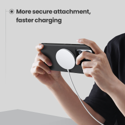 Чехол зеленого цвета (Dark Green) от Nillkin c поддержкой зарядки MagSafe для Xiaomi 15 Pro, серия Super Frosted Shield Pro Magnetic Case