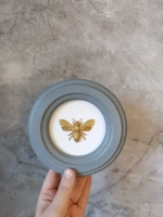 Панно 14 см. насекомые на стену для интерьера Пчела