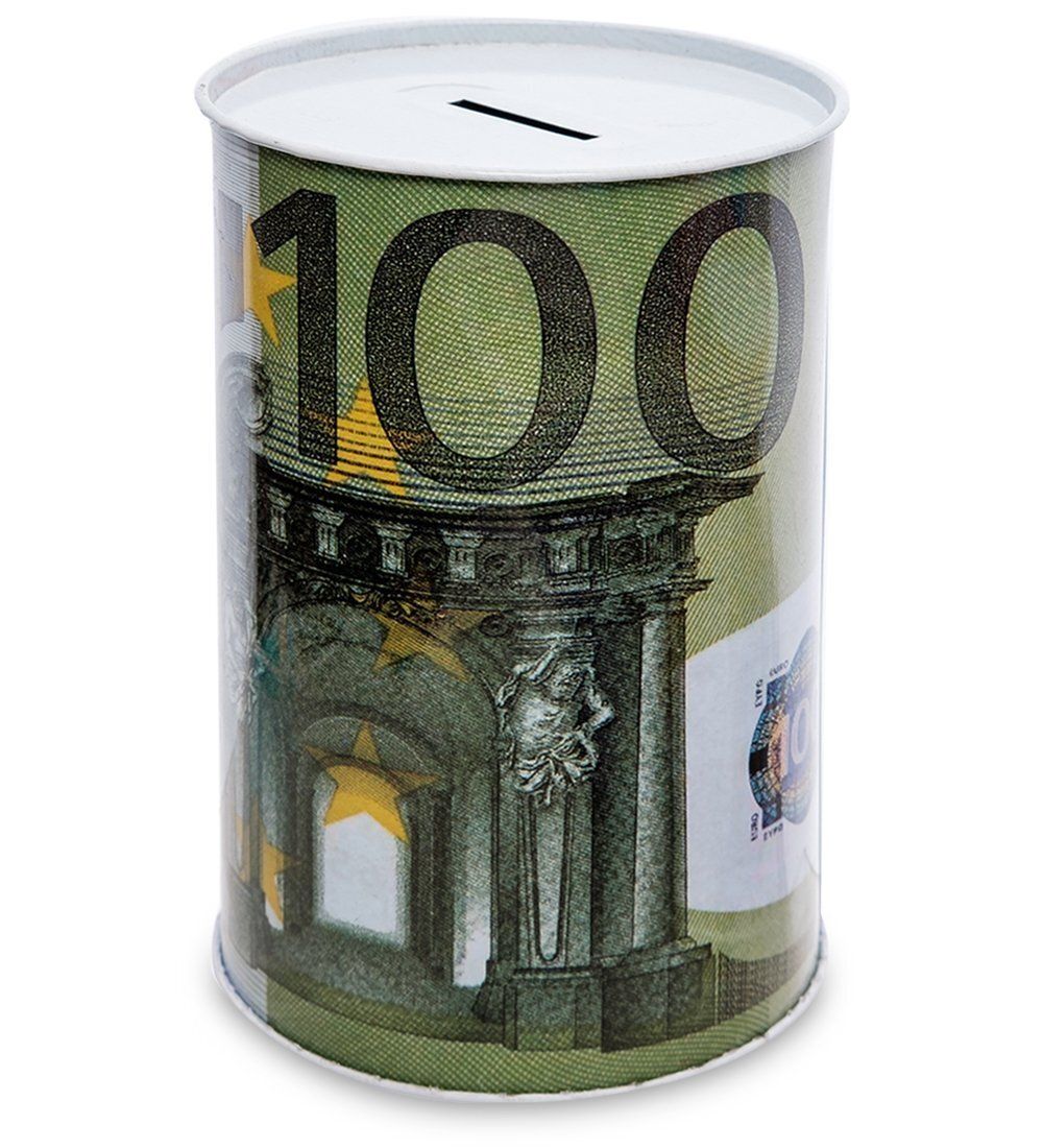 BX- 44/2 Металлическая копилка бол. «Евро»