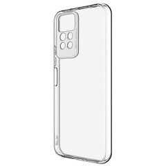 Силиконовый чехол TPU Clear case с защитой камеры (толщина 2.0 мм) для Xiaomi Redmi Note 12 Pro 4G (Прозрачный)
