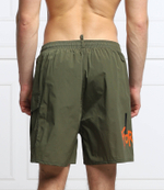 шорты для плавания Dsquared2 - оливковый(D7B8Q3970)