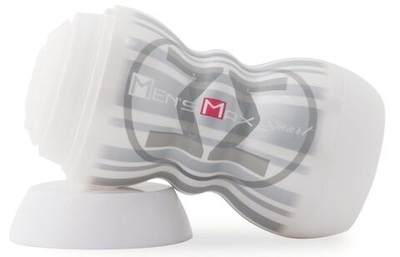 Двусторонний мастурбатор Men sMax Smart (Цвет: белый)