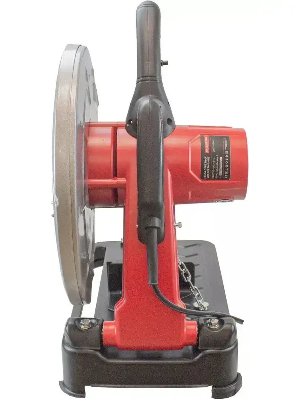 Электрическая пила отрезная Edon ED-CS355-2800 (2800 Вт, 4500 об.мин, d диска 355 мм, от сети 220 Вт) / пила монтажная / для ремонта, стройки, гаража