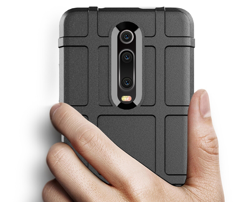 Чехол для Xiaomi Mi 9T (9T Pro, Redmi K20, K20 Pro,K20 Pro Premium) цвет Black (черный), серия Armor от Caseport