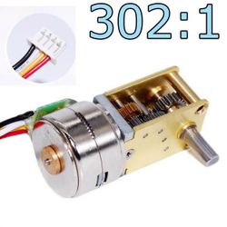 Шаговый двигатель 5V/302:1/8
