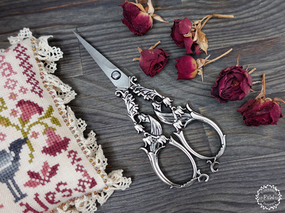 Ножницы "Колокольчики"