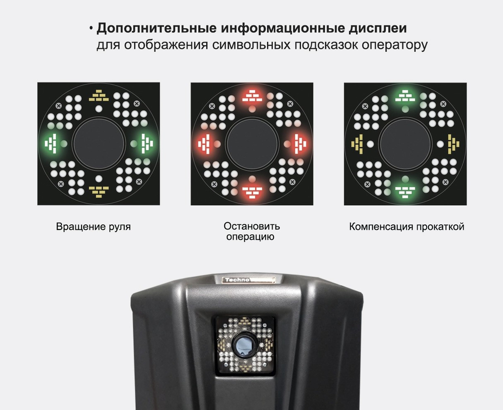 Мобильный стенд сход-развал 3D для грузовых автомобилей ТехноВектор 7 Truck T 7204 HT MC4