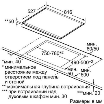 Электрическая варочная панель Bosch PIC875N24E