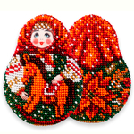 Матрёшка с лошадкой