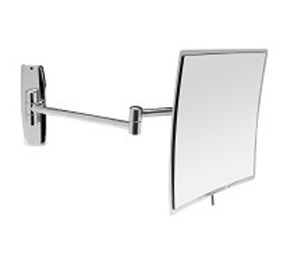 Зеркало настенное 210х210 мм латунь VANITY 08015.B глянцевый