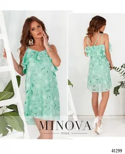 Платье 8627-мята Minova