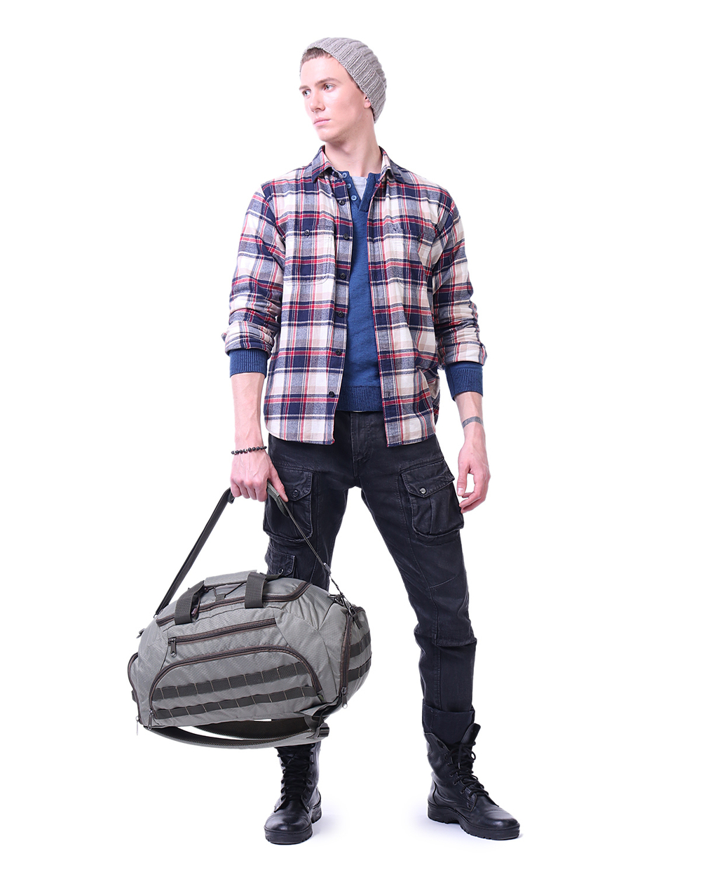 Сумка рюкзак туристическая Prival Bag Transformer 27, хаки