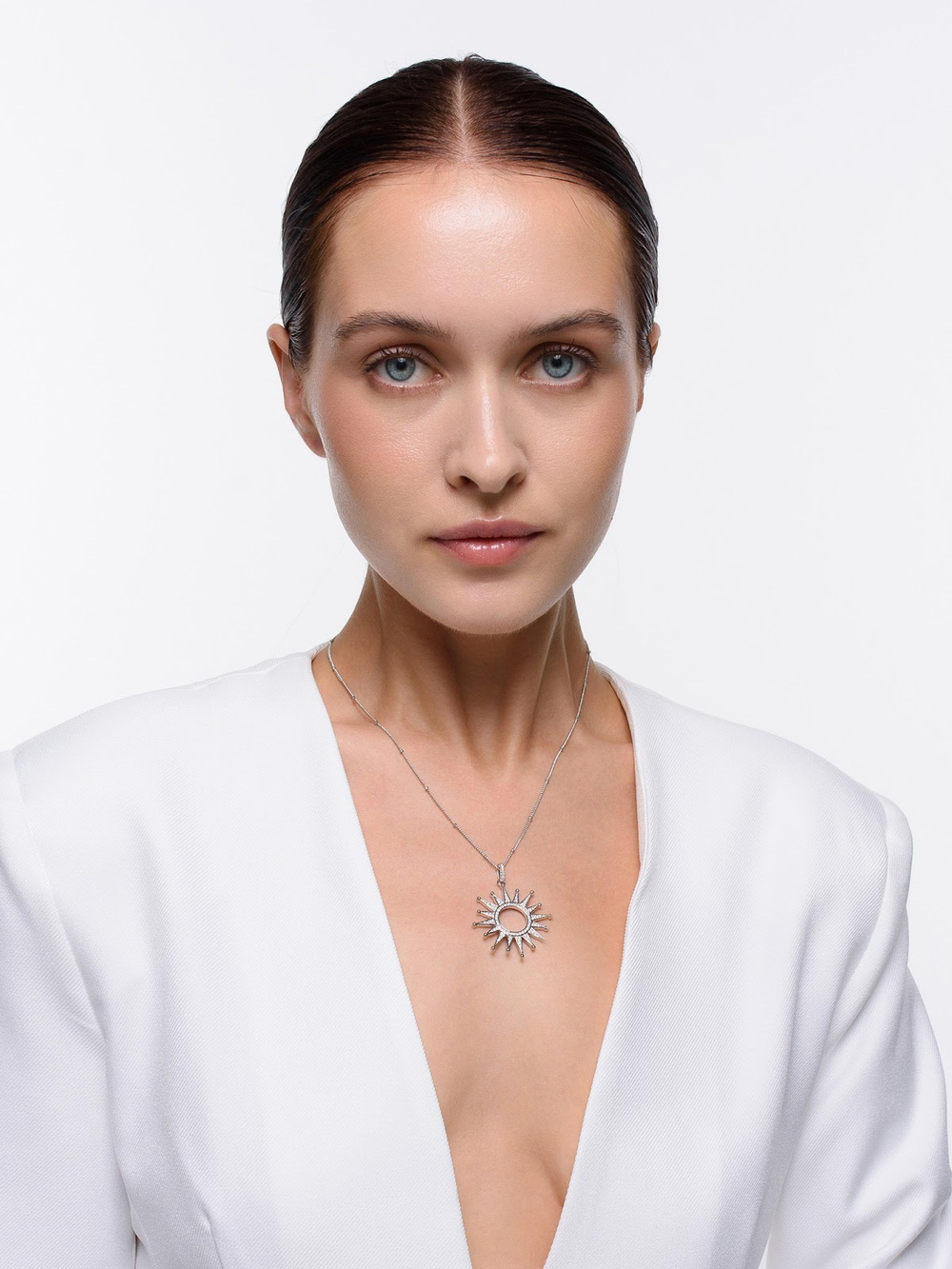 Колье "Sun" Silver