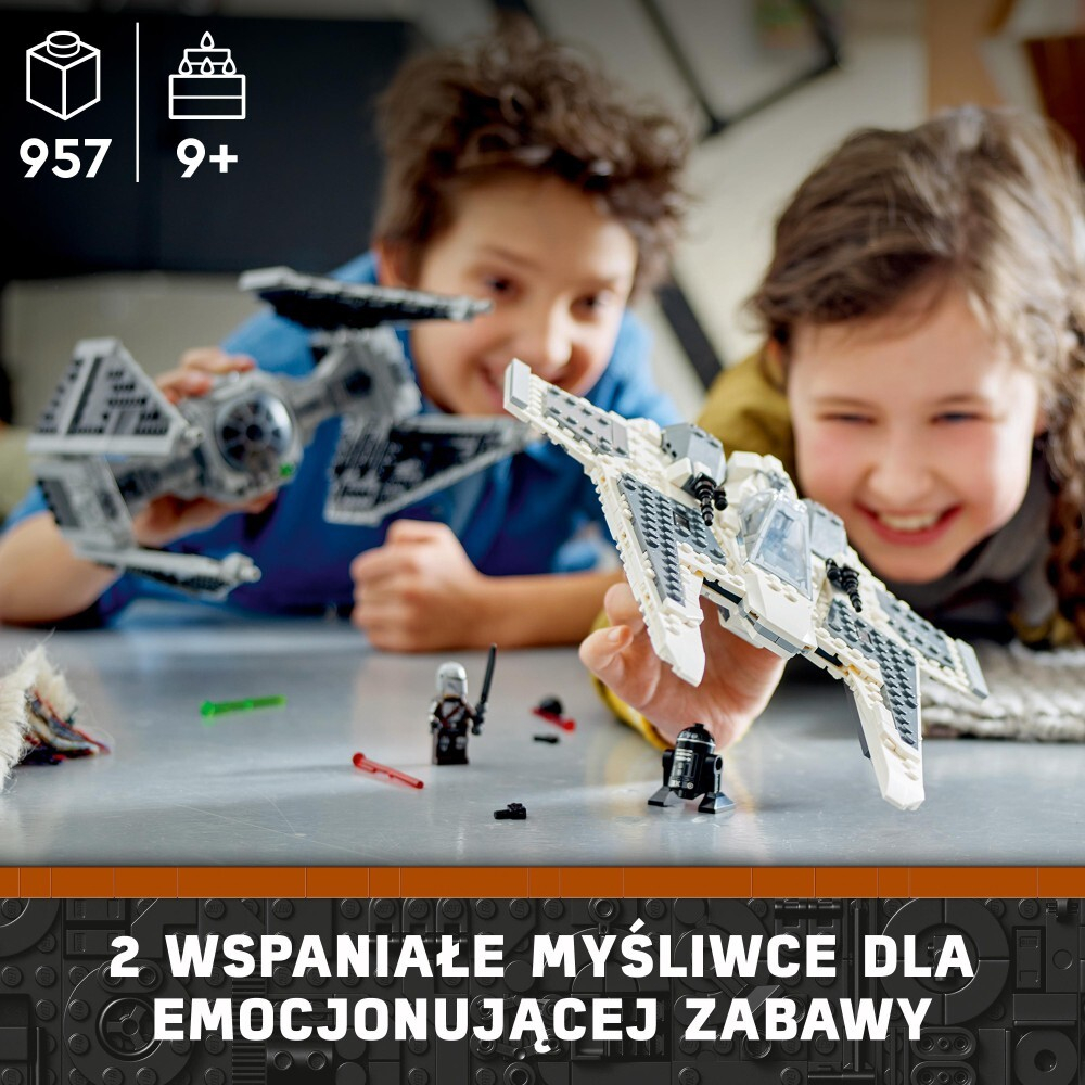 LEGO Star Wars — Мандалорский истребитель «Клык» против TIE-перехватчика 75348 / артикул   75348  / GTIN 5702017421339