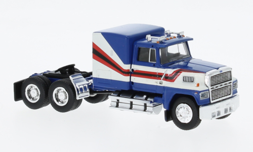 Тягач Ford LTL 9000, сине-белый 1978, 1:87